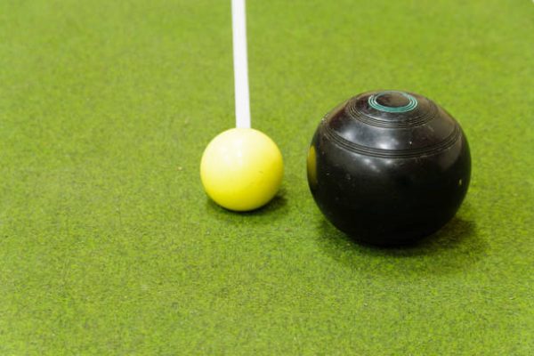 "Indoor bowling group at Old Gourock and Ashton Parish Church."